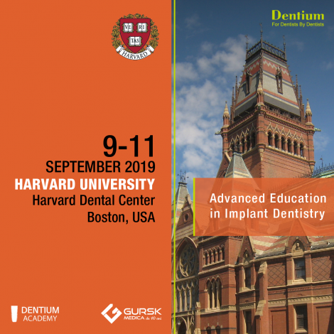 Dentium Europe with Harvard in 2019 Dentium Europe with Harvard in 2019