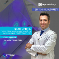 Sinus lifting. Totul, de la anatomia detaliată, la cazuri clinice foarte complexe.