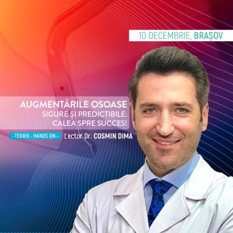 Augmentările osoase, sigure și predictibile. Calea spre succes! Augmentările osoase, sigure și predictibile. Calea spre succes!