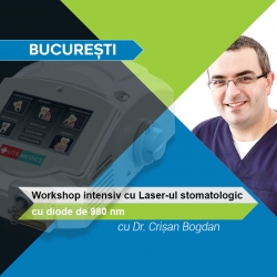 Workshop cu LASER-ul Diodă în București alături de Dr. Crișan Bogdan